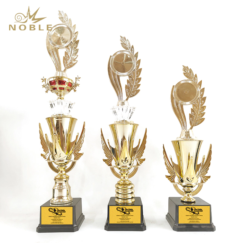 High quality wholesale metal champion league trophies and medals