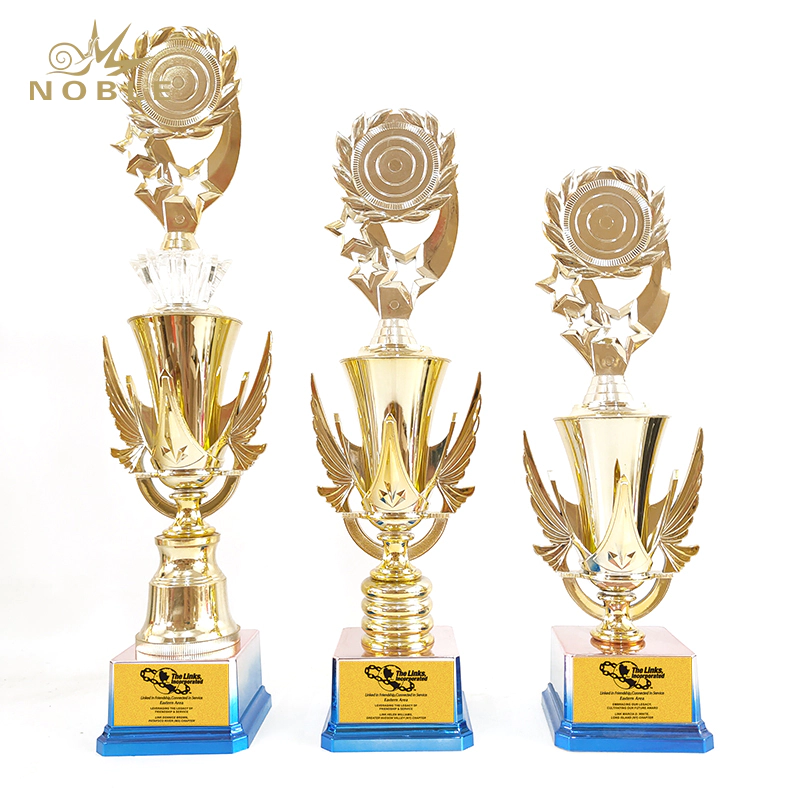 Custom Gymnastics Football Award Medal Gold Color Sports Soccer Trophies