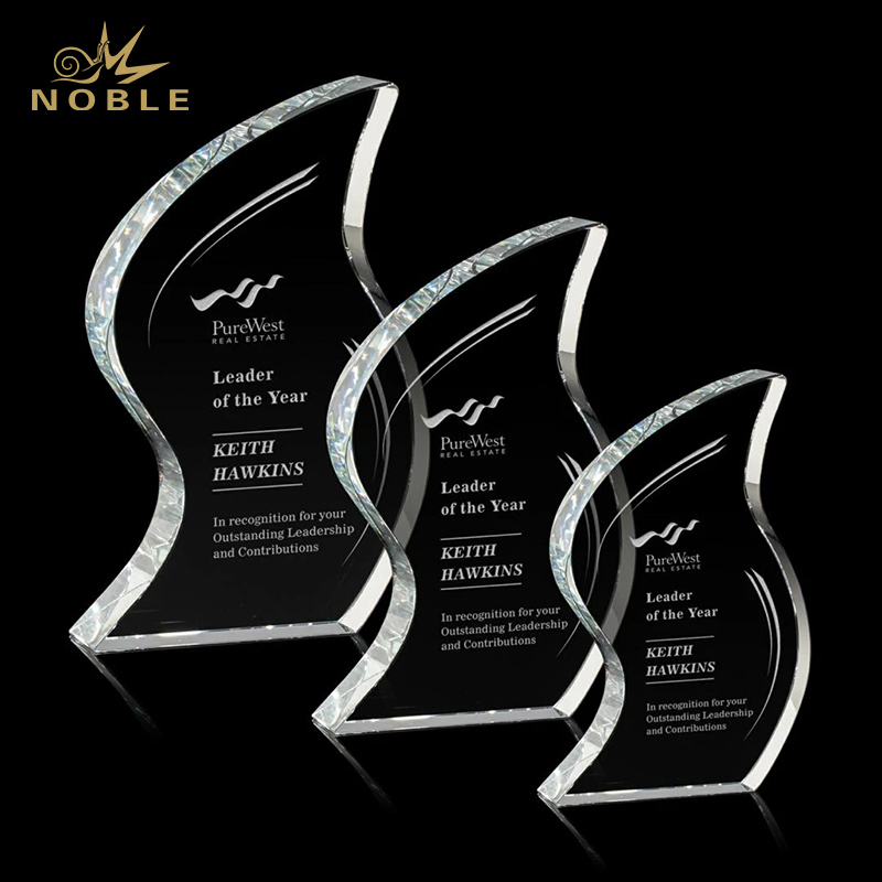 Noble High Quality Creative Crystal Recognition Plaque Award