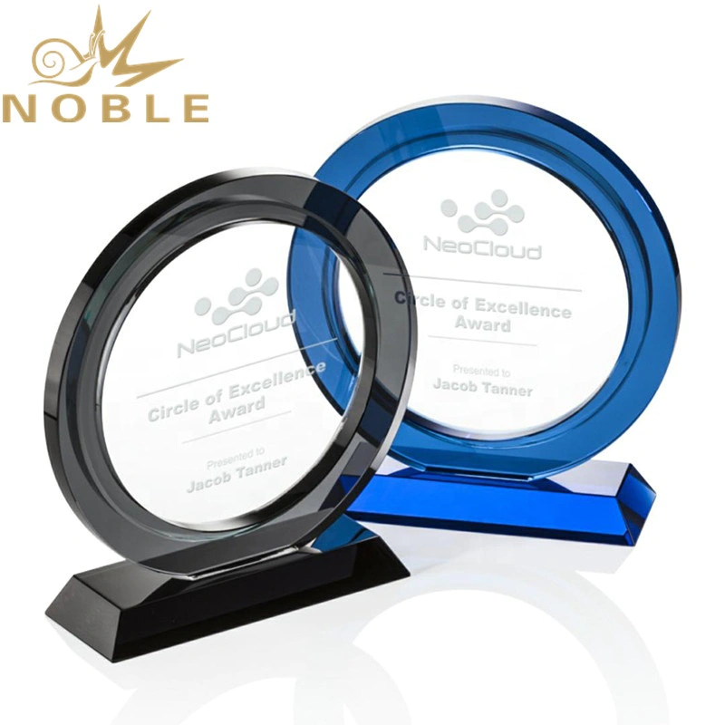 Noble New design Free engraving Crystal award custom trophy