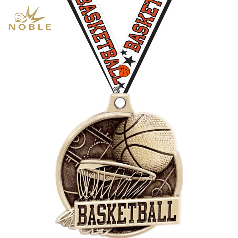 Custom Metal Challenger Basketball Medal