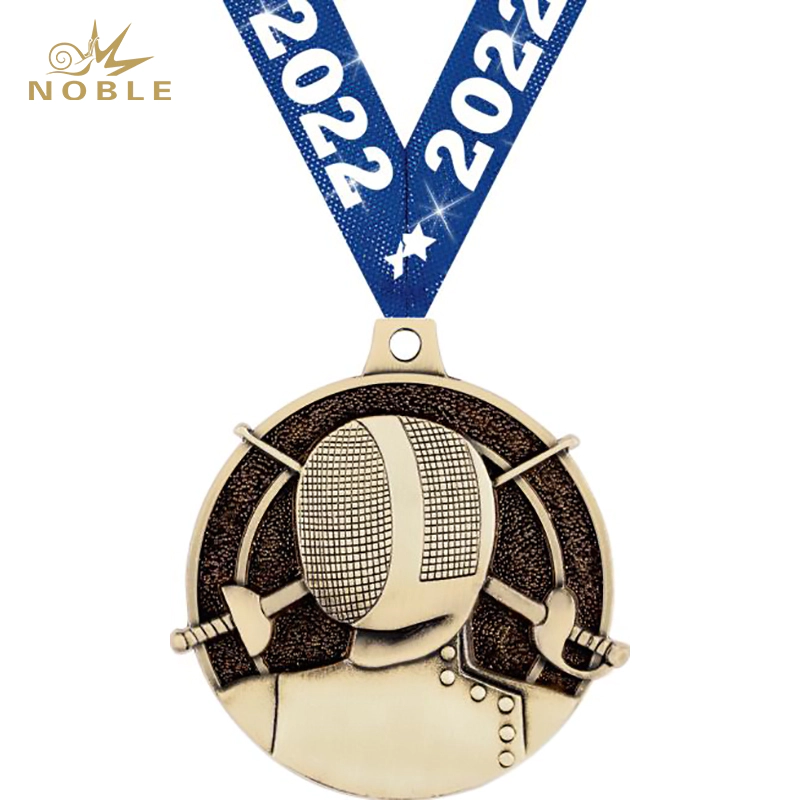 Custom Souvenir Medal Sports Fencing Medal for Championships