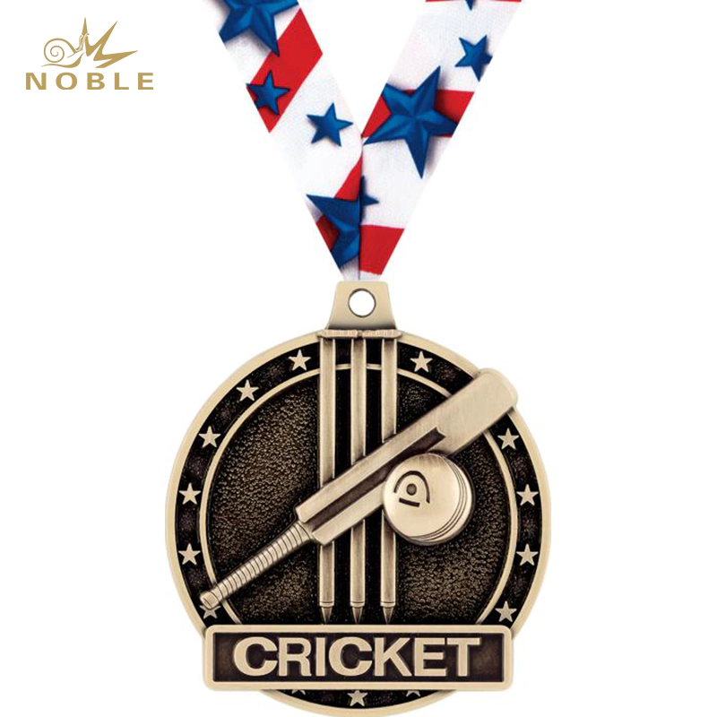 Noble High Quality Sports Champion Cricket Medal