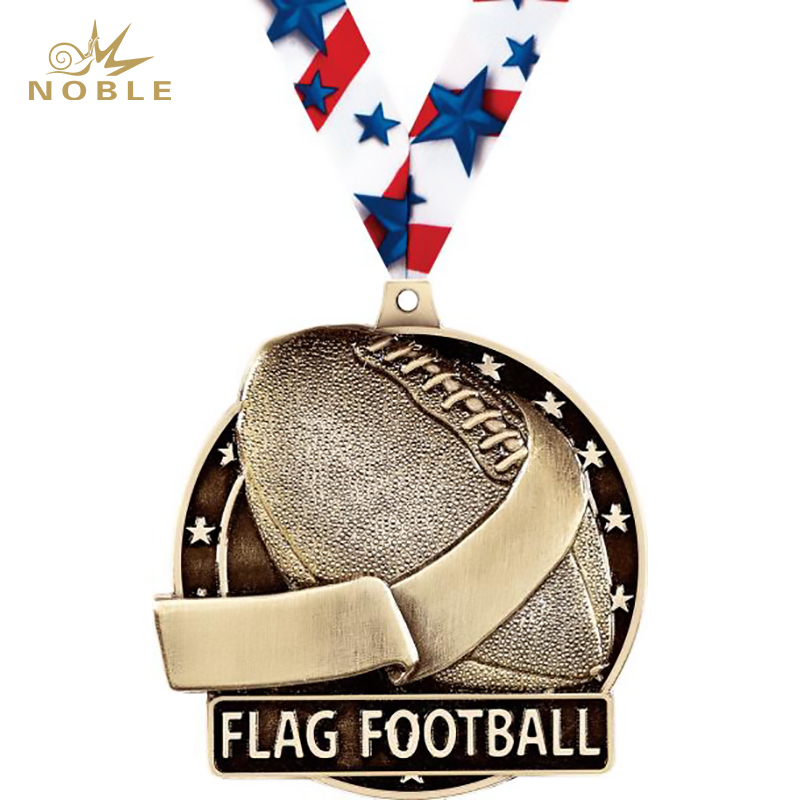 Popular Custom Sports Flag Football Medal