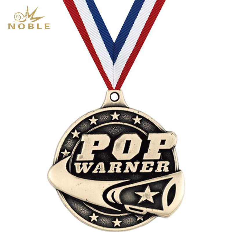 Hot Selling Custom Champion Cheerleading POP Warner Medal