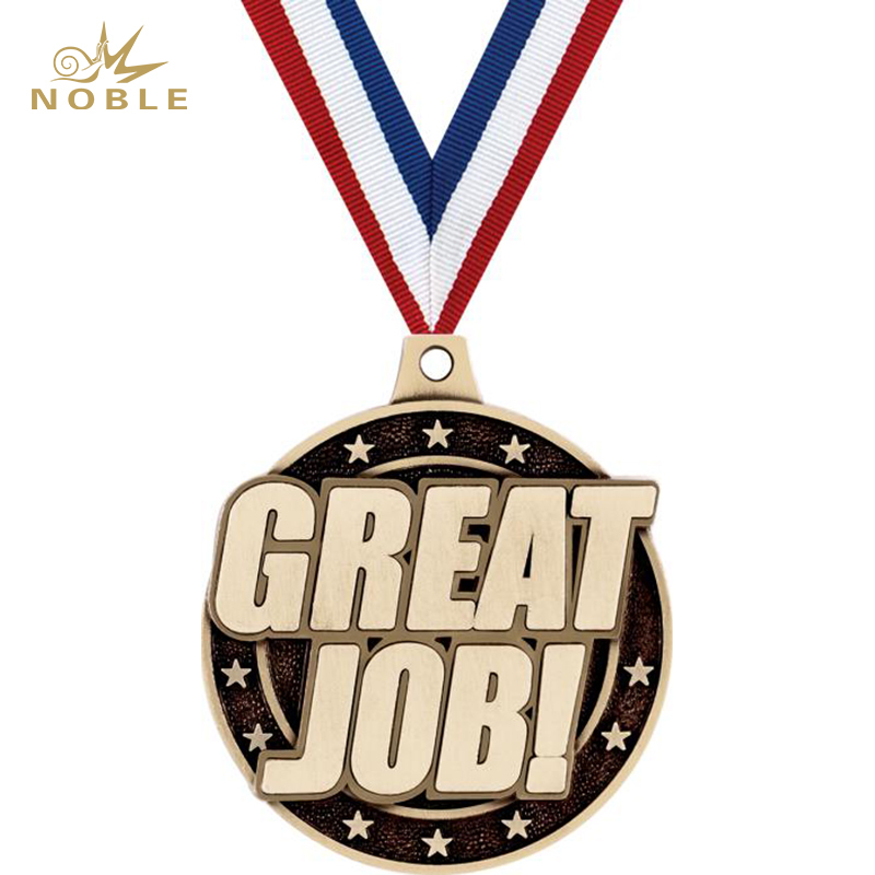 Custom Metal Great Job Hero Medal