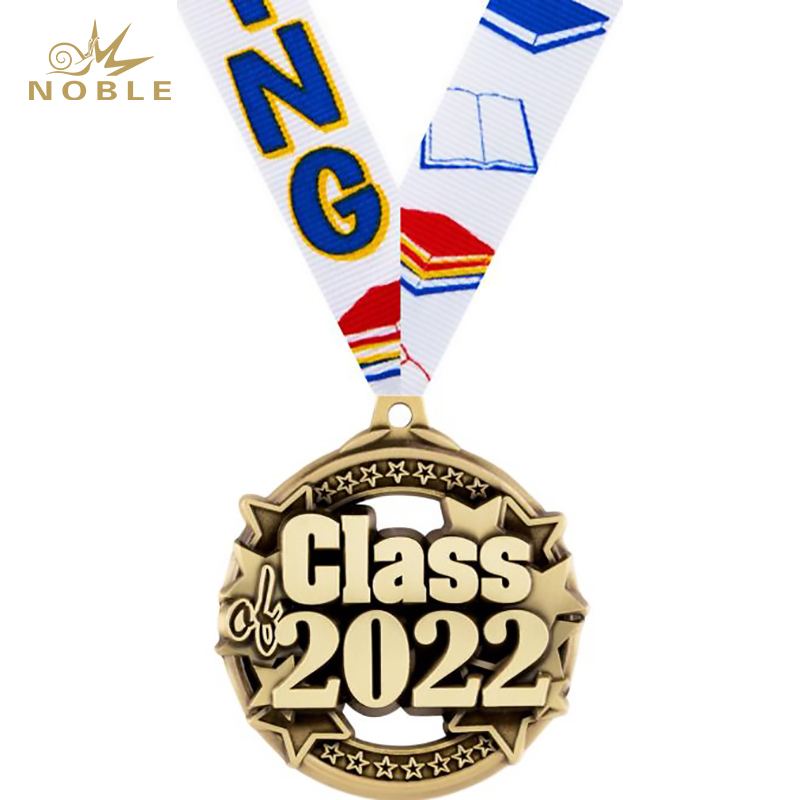 Custom Class of 2022 Metal Graduate Medal
