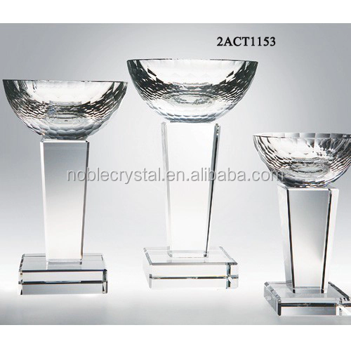 Noble Glory trophy optical crystal cup award