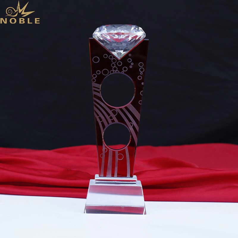 Fashion Wholesale K9 Super Quality Top Award Crystal Clear Diamond Trophy