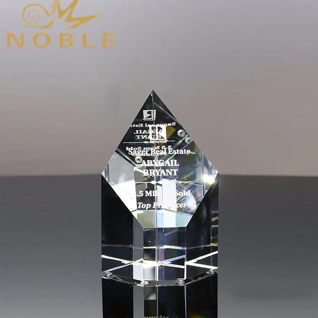 Wholesale Business Gift Custom K9 Blank Crystal Block Award