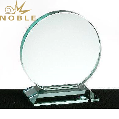 Blank Stock Jade Glass Round Award