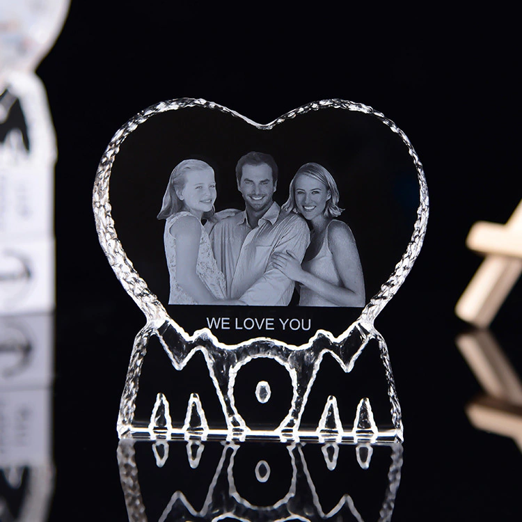 Unique Design Mother's Day Souvenir Gifts Custom Crystal Iceberg Gifts for Mom As Thanksgiving's Day Souvenirs Gifts