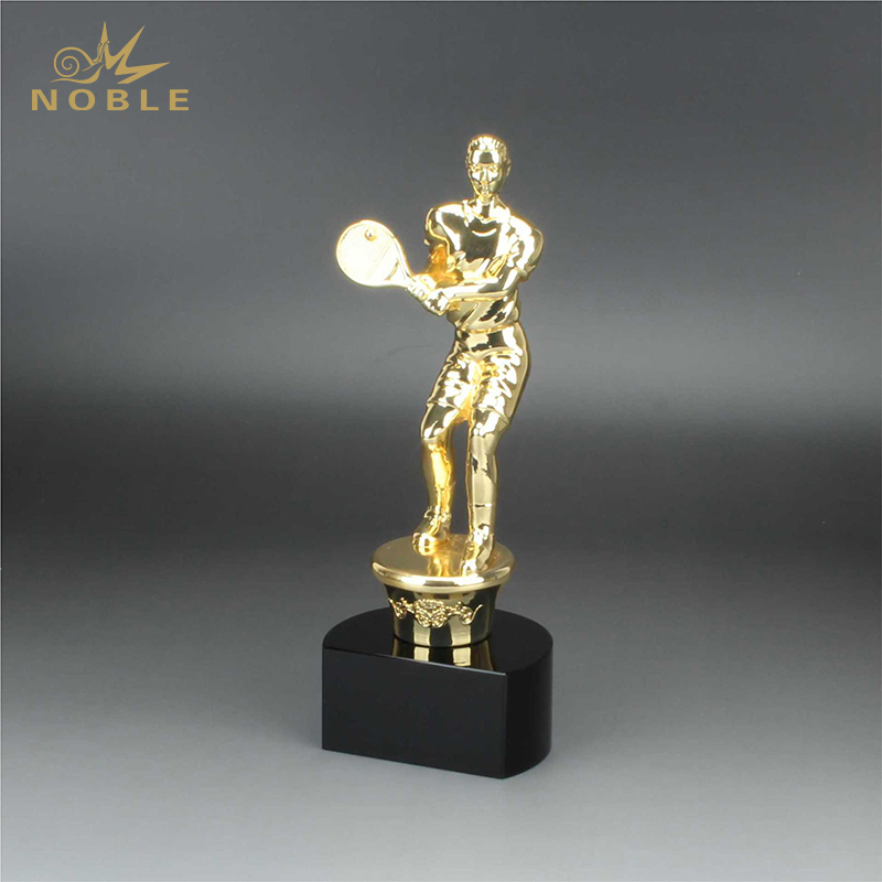 Noble Custom Engraving Metal Sports Championship Tennis Award