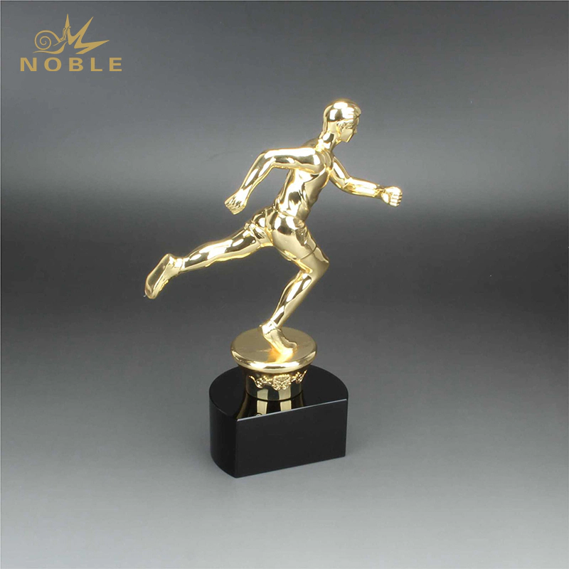 Free Mold Design Metal Sports Figurine Award Custom Marathon Running Souvenir Trophy