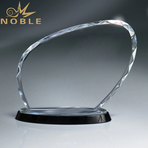 Noble new design custom Crystal Plaque Awards