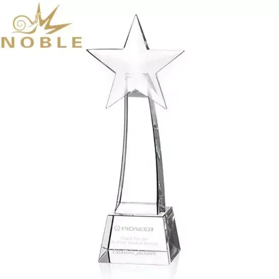Best selling Custom crystal Rising Star Award