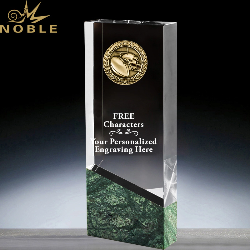 New Design Cheap Custom Stock Trophy Marble Plaque Awards