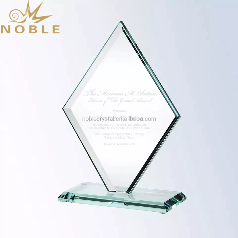 Custom Cheap Award Glass Trophy