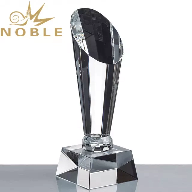 Noble High Quality Free Engraving Custom Crystal Trophy