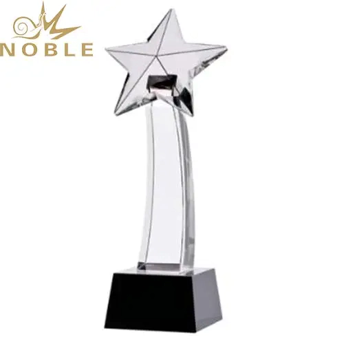K9 Optical Crystal Star Award Customized Logo For Awards Crystal