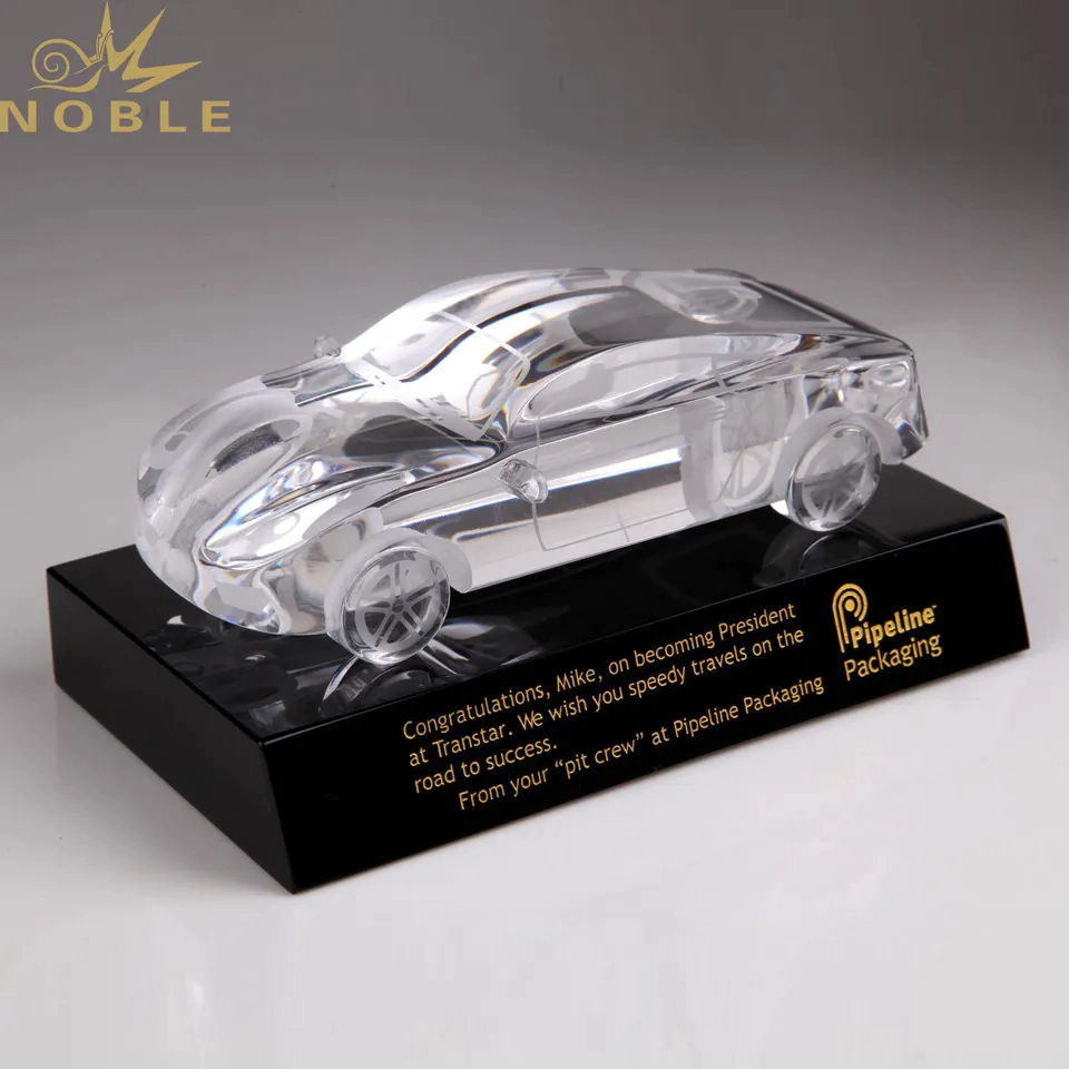 Noble High Quality Crystal Business Souvenir Awards Custom 3D Car Model Gifts