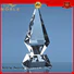 Noble Awards premium glass 2019 Noble Customized Blank Crystal Trophy For Company Sales Awards bulk production For Awards