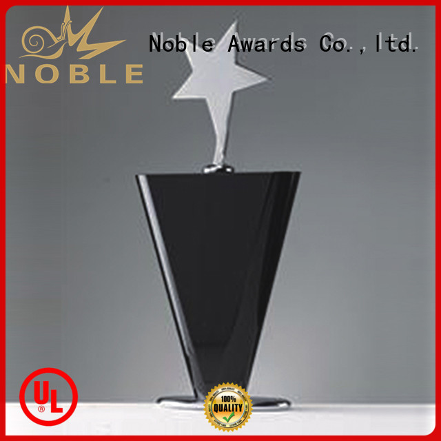 Noble Awards solid mesh Blank Crystal Trophy get quote For Gift