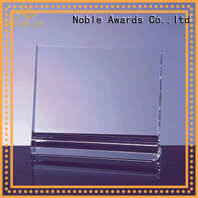 durable 2019 Noble Customized Blank Crystal Trophy For Company Sales Awards OEM For Sport games