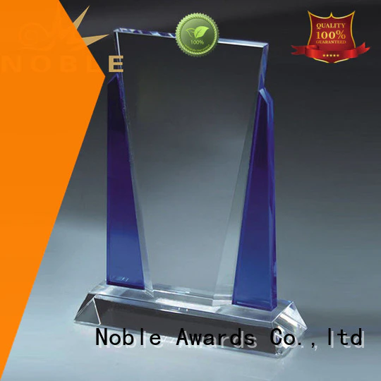 Noble Awards premium glass Blank Crystal Trophy buy now For Awards