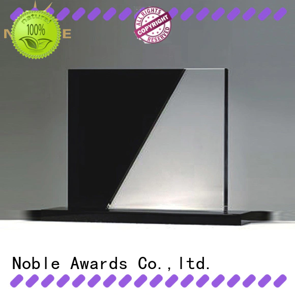 Noble Awards portable Blank Crystal Trophy jade crystal For Gift