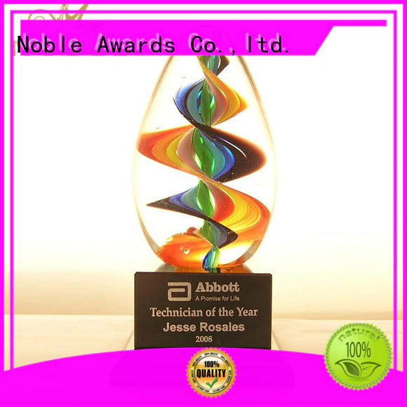 Noble Awards glass customization For Sport games