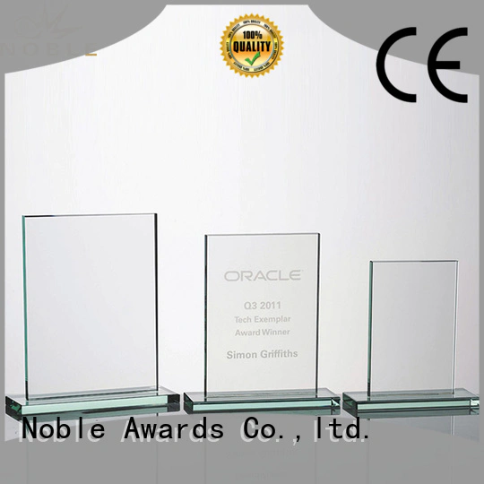 premium glass Blank Crystal Trophy ODM For Awards Noble Awards