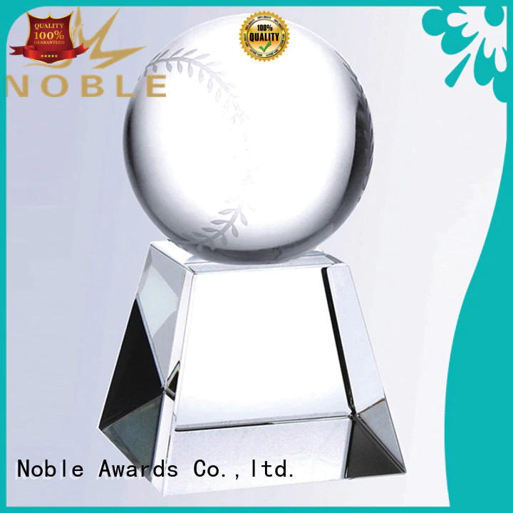 Noble Awards latest 2019 Noble Fantastic Clear No.1 Crystal Awards With Gift Box premium glass For Gift