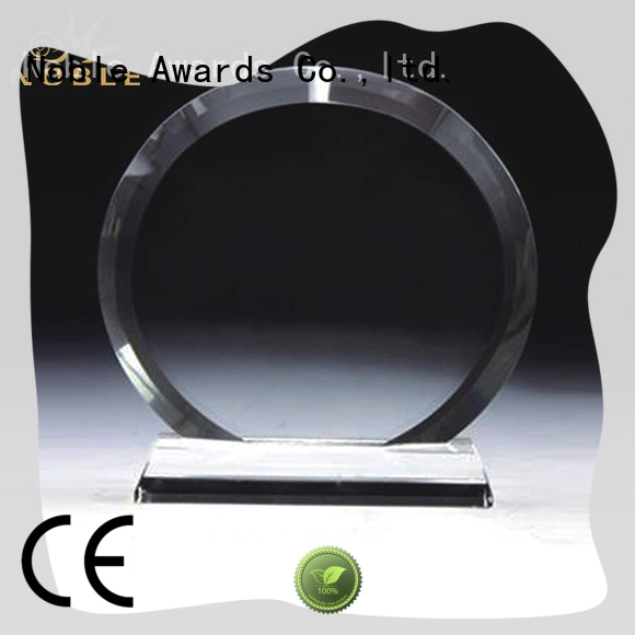 premium glass Crystal Trophy Award bulk production For Sport games