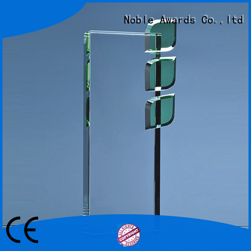 Noble Awards jade crystal Crystal trophies for wholesale For Sport games