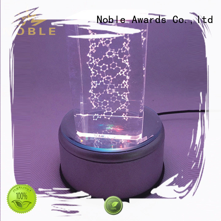 Noble Awards jade crystal Blank Crystal Trophy OEM For Gift