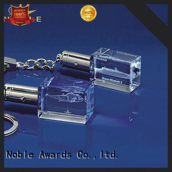 Noble Awards Crystal personalized glass gifts with Gift Box For Awards