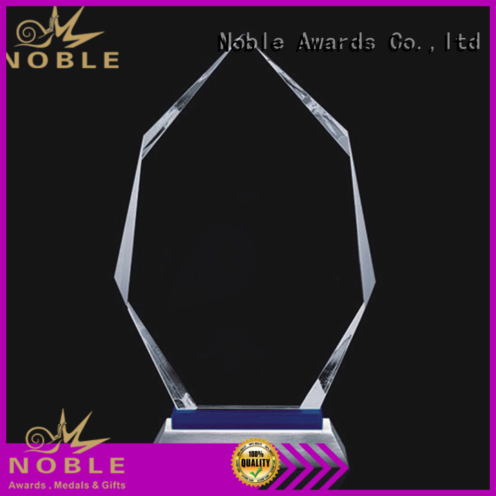 Blank Crystal Trophy jade crystal For Sport games Noble Awards
