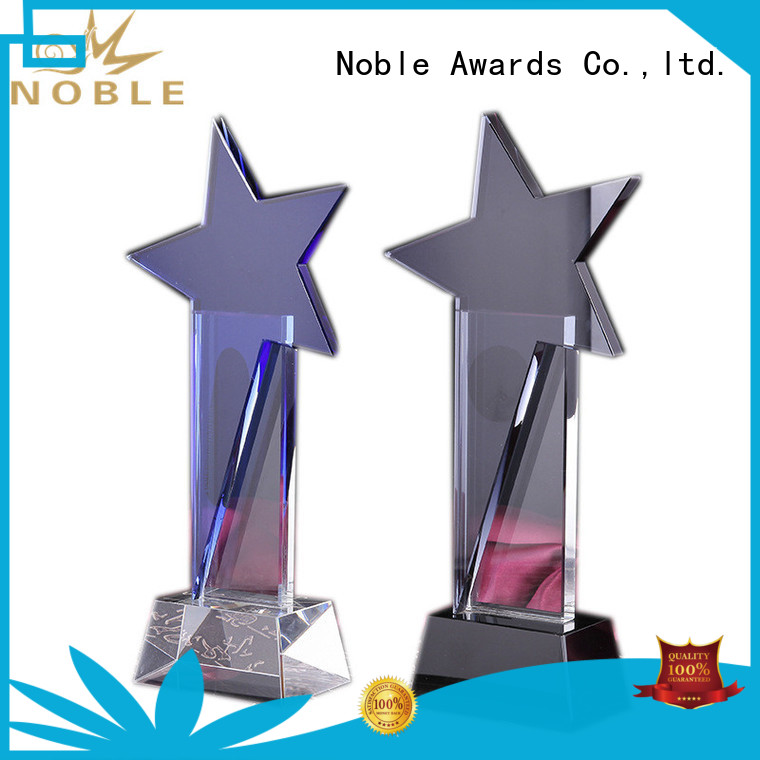 Noble Awards jade crystal Crystal Trophy Award OEM For Sport games