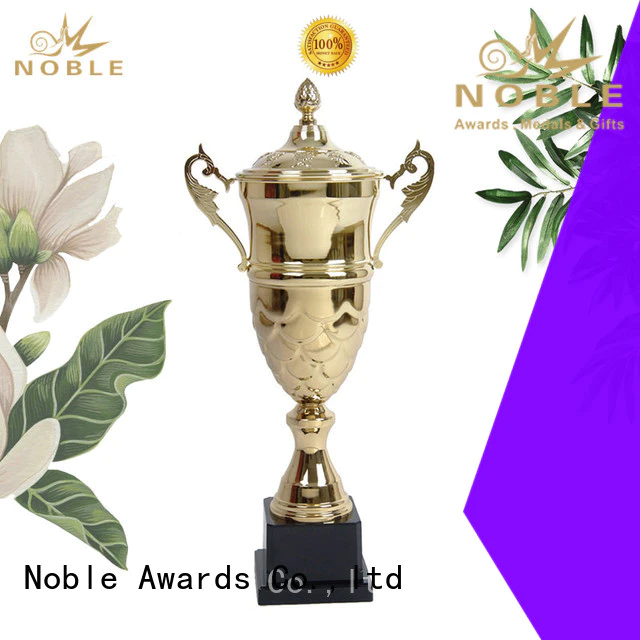Noble Awards K9 Crystal Metal trophies with Gift Box For Gift