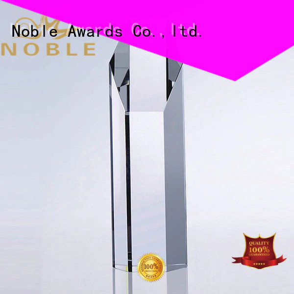 Noble Awards jade crystal Crystal trophies customization For Awards