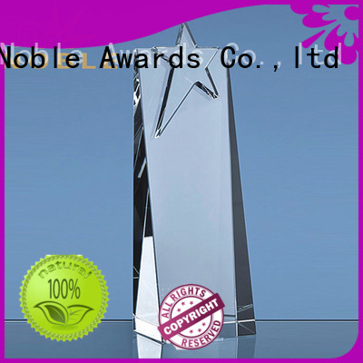 high-quality Crystal trophies premium glass OEM For Sport games
