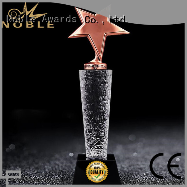 Noble Awards jade crystal Blank Crystal Trophy bulk production For Sport games