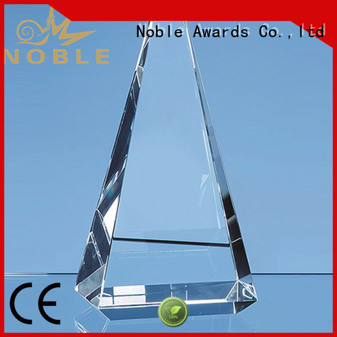 Noble Awards durable Crystal Trophy Award OEM For Awards
