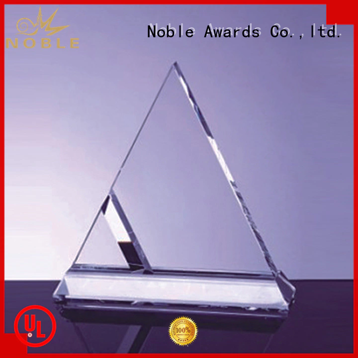 Noble Awards at discount 2019 Noble Customized Blank Crystal Trophy For Company Sales Awards for wholesale For Awards