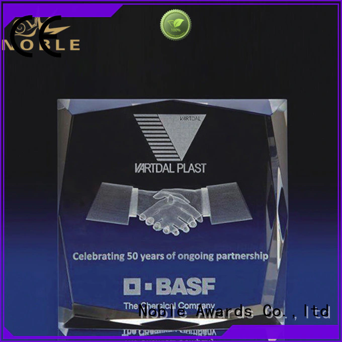 Noble Awards Breathable Blank Crystal Trophy buy now For Sport games