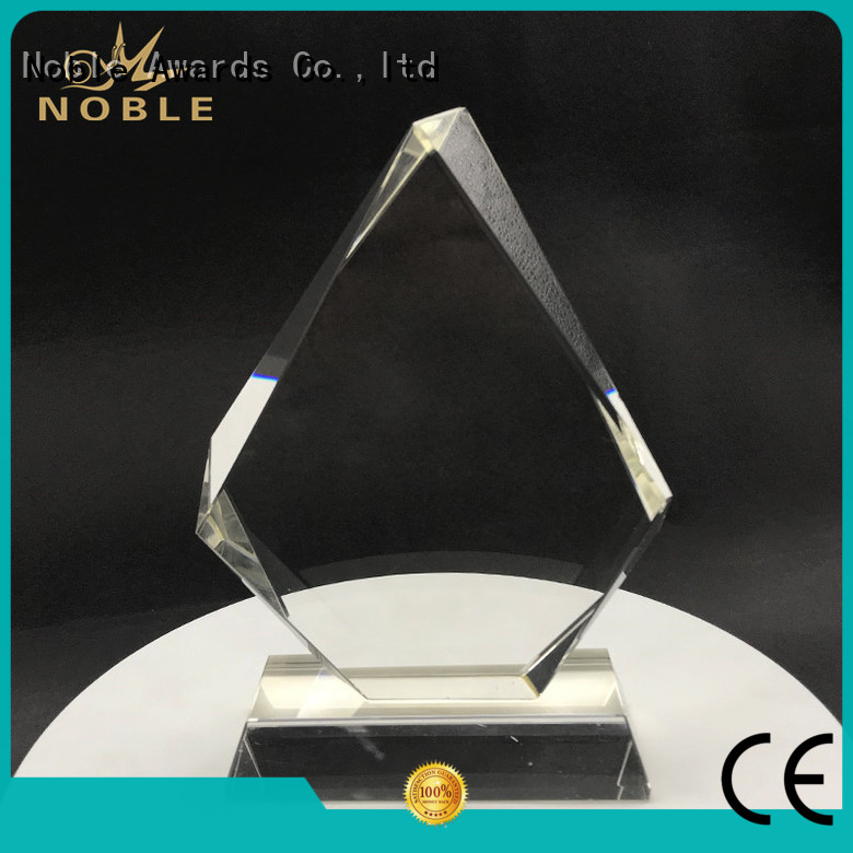 Noble Awards premium glass Crystal Trophy Award buy now For Gift
