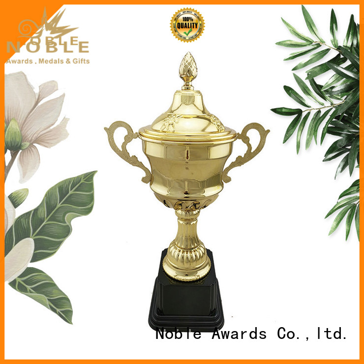 Noble Awards latest Personalized Metal trophies with Gift Box For Gift