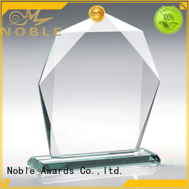 Noble Awards jade crystal Blank Crystal Trophy ODM For Awards