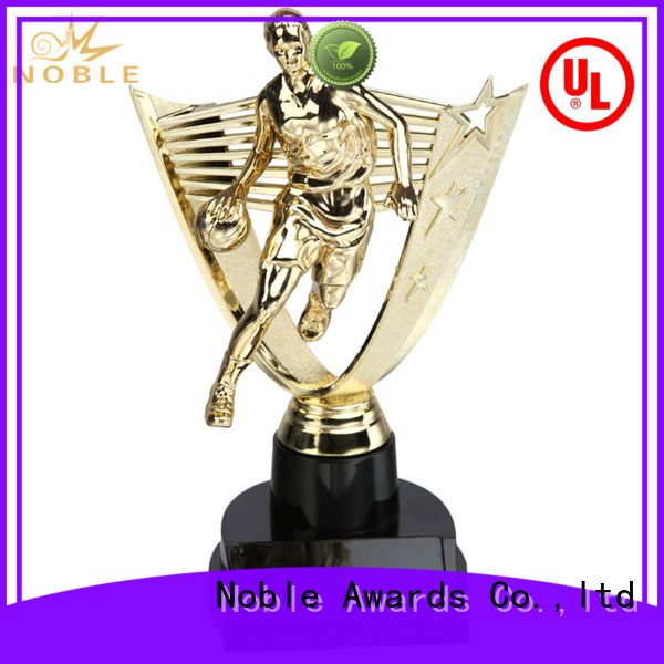 Noble Awards Transparent glass trophy OEM For Gift
